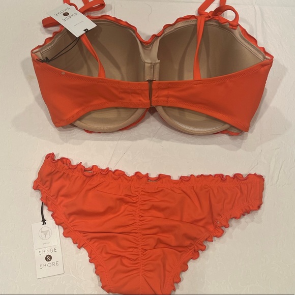 New Shade & Shore Strawberry/Orange Bikini - Picture 2 of 2